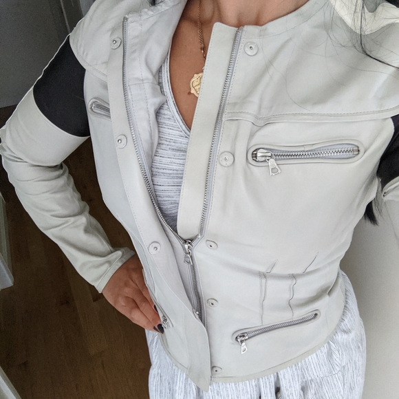 Roberto Cavalli leather jacket - Picture 5 of 5